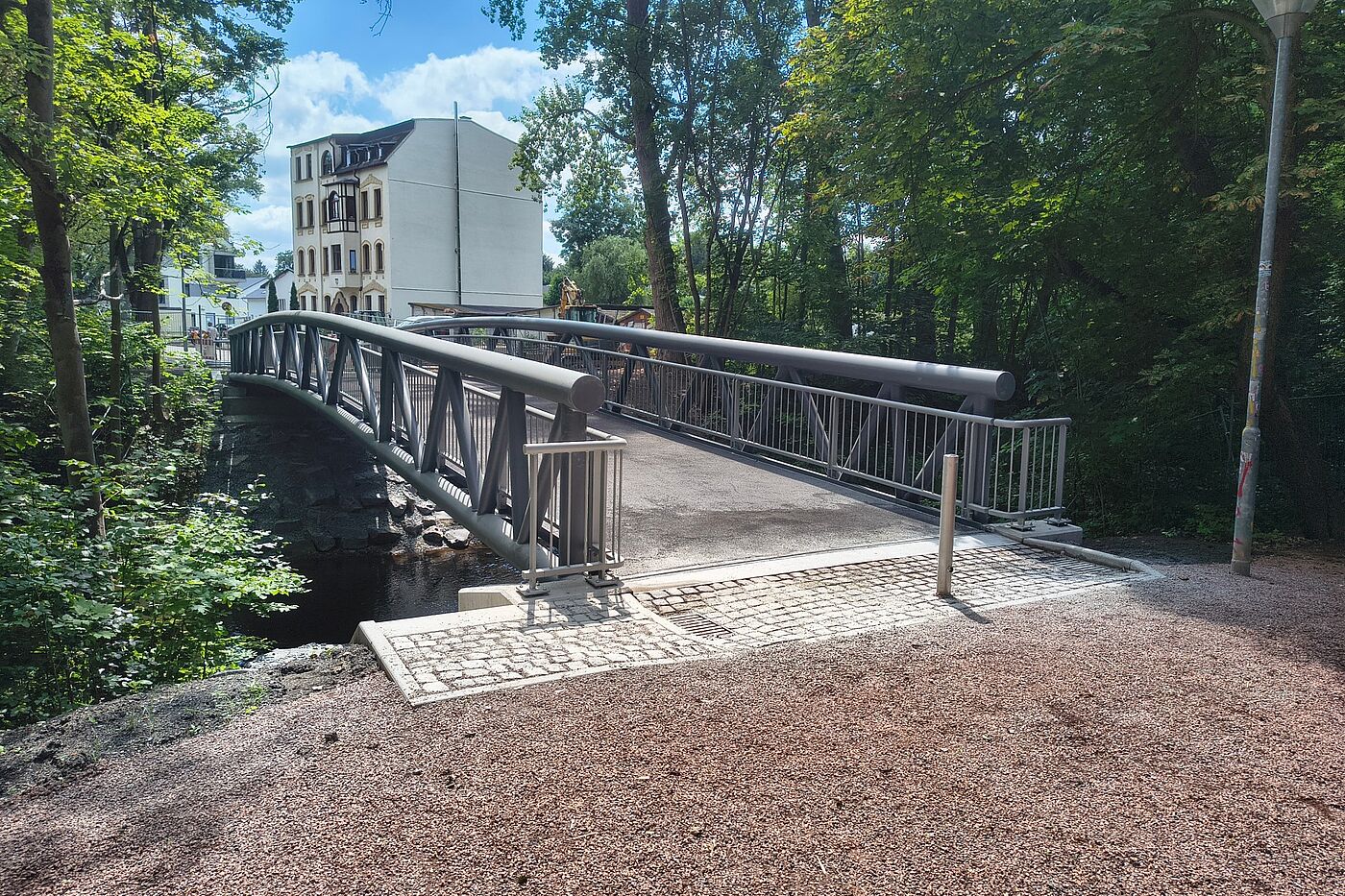 neue Stadtparkbrücke Rößlerstraße