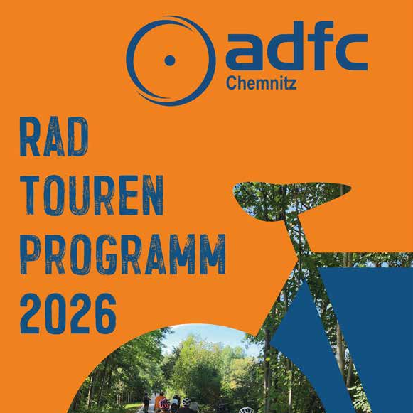 Titelseite Radtourenprogramm 2026 Titelseite Radtourenprogramm 2026