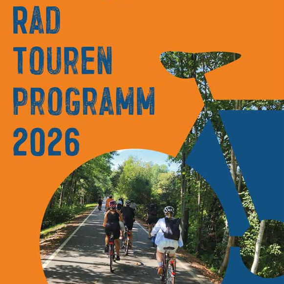 Titelseite Radtourenprogramm 2026