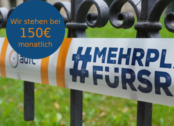 Mehr Platz fürs Rad